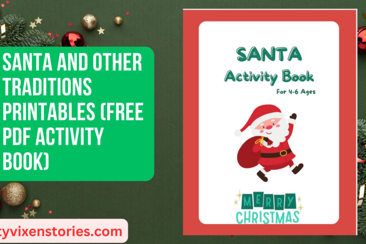Santa and Other Traditions Printables FREE PDF Activity Book