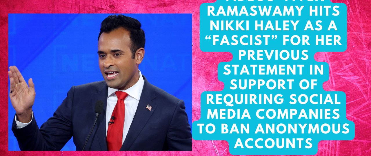 Videos Vicek Ramaswamy hits Nikki Haley as a fascist VIDEO