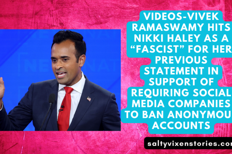 Videos Vicek Ramaswamy hits Nikki Haley as a fascist VIDEO