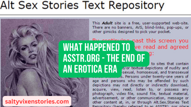 What Happened to ASSTR.ORG – The end of an Erotica Era