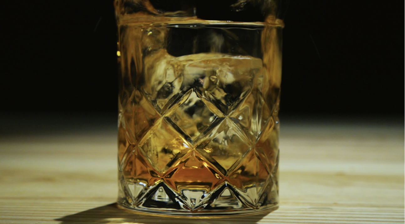 clear old fashioned cocktail recipe video