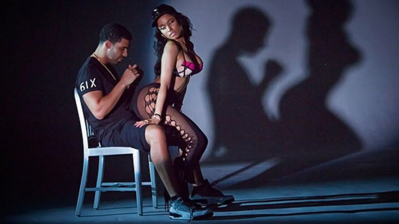 drake and niki minaj music video from instagram