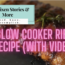 slow cooker ribs recipe with video