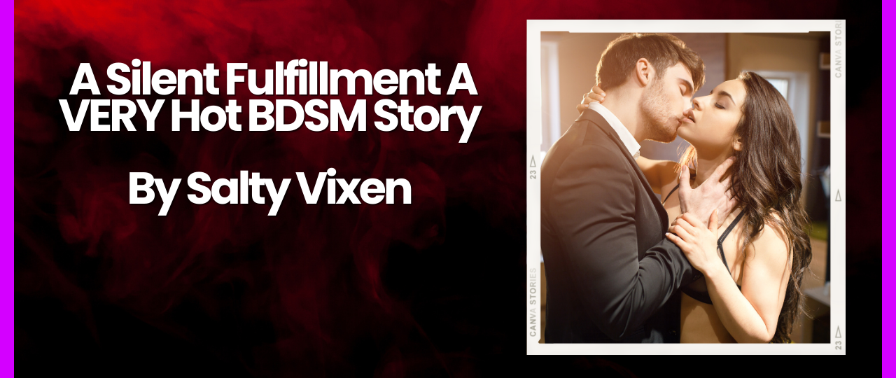 A Silent Fulfillment A VERY Hot BDSM Story by Salty Vixen
