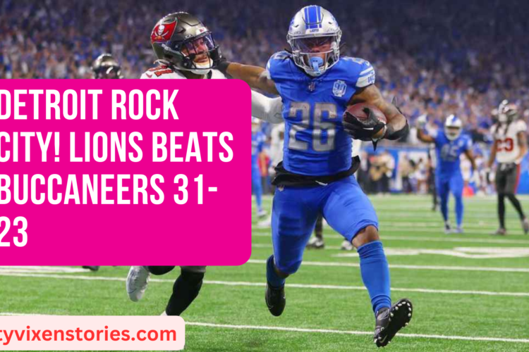 Detroit Rock City Lions Beats Buccaneers 31 23