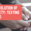 deevolution of society texting video