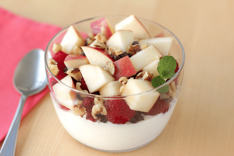 fresh fruit yogurt