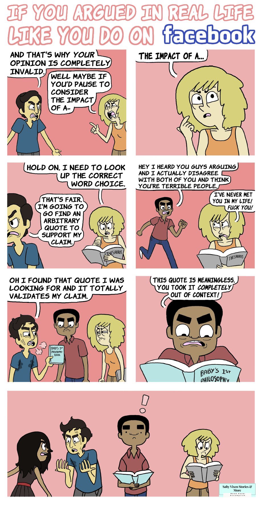 real life facebook argument comic