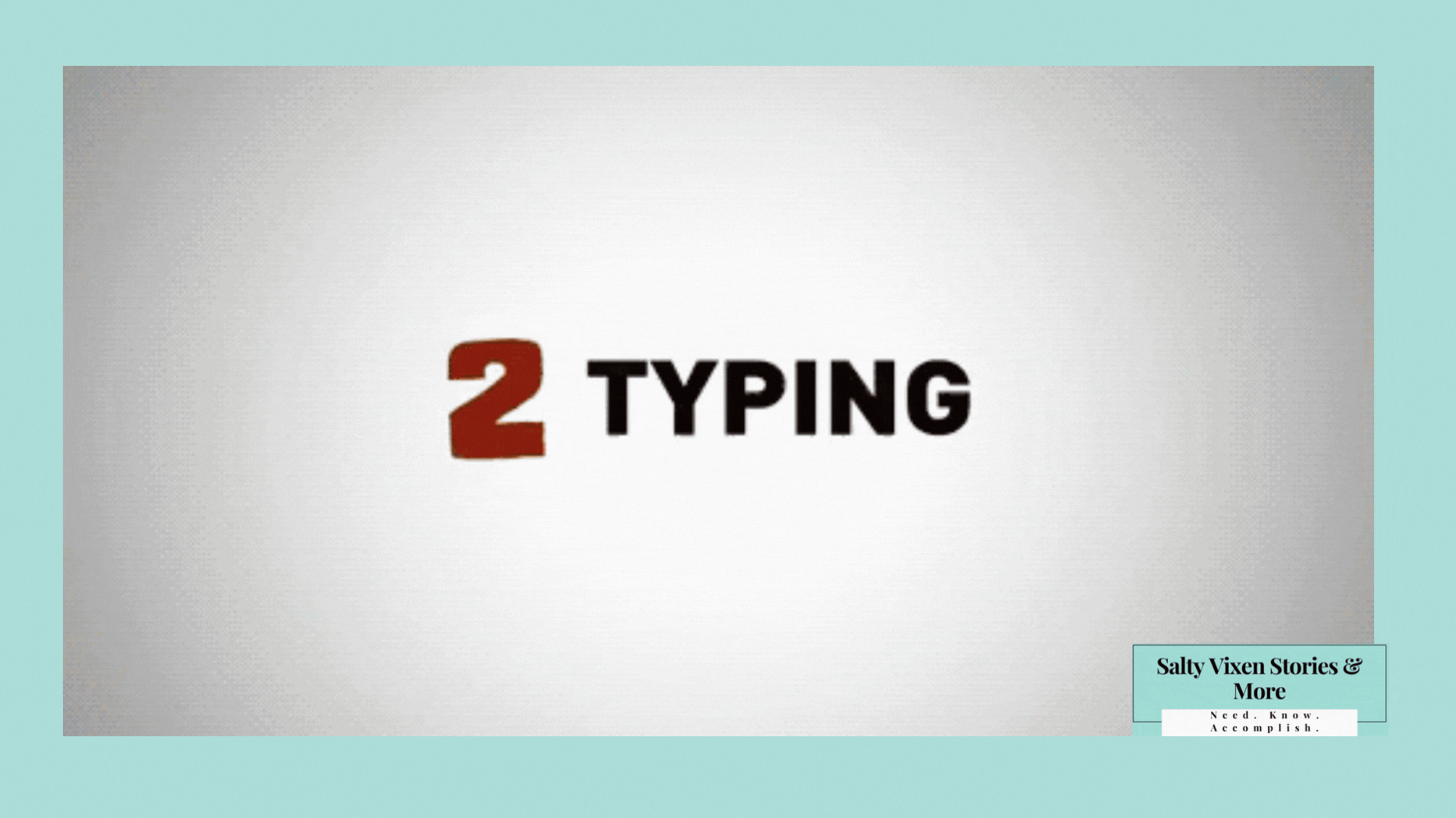 typing eye contact lol