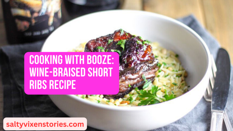 Cooking with Booze: Wine-Braised Short Ribs Recipe