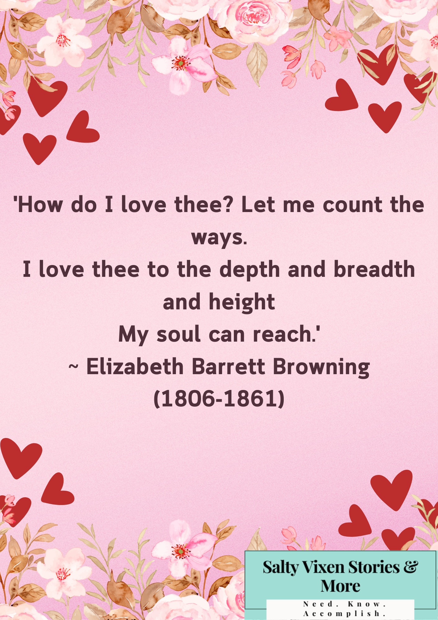 Elizabeth Barrett Browning romance quote