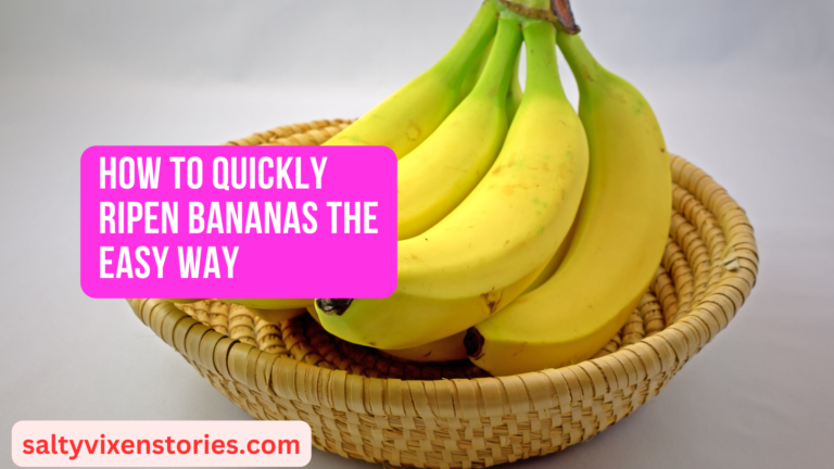 How To Quickly Ripen Bananas The Easy Way