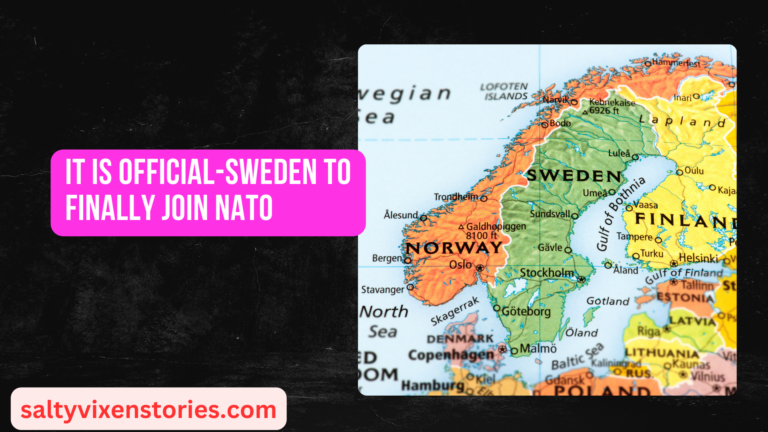 It is official-Sweden To Finally Join NATO