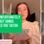 VIDEO Unfortunately the Worst Songs Survived the TikTok Purge