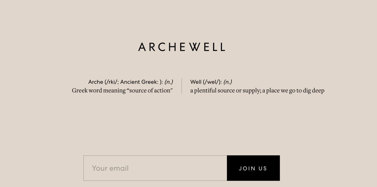 archwell letter