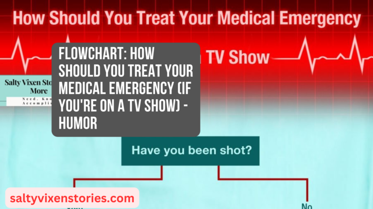 Flowchart: How Should You Treat Your Medical Emergency (If You’re on a TV Show)