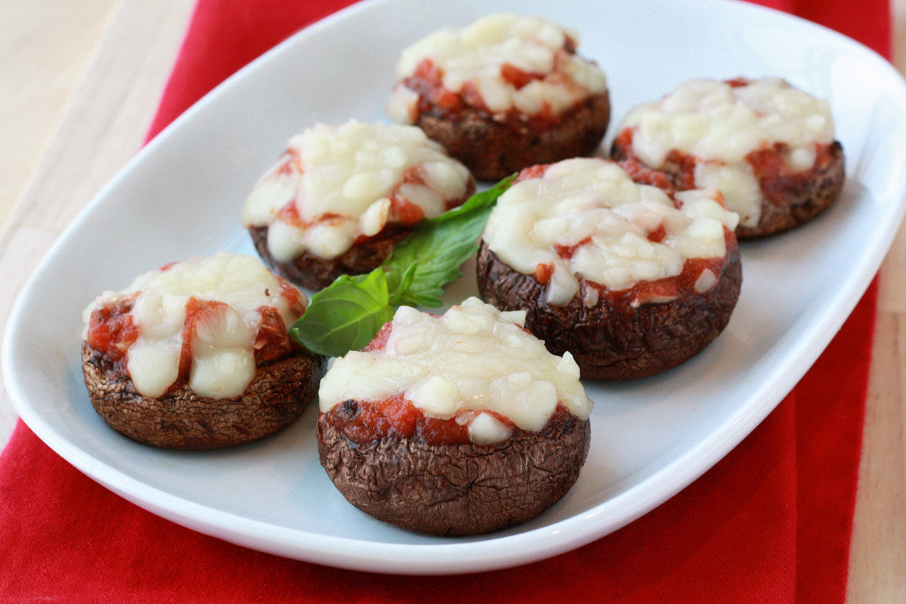 Pizza Stuffed Mushrooms