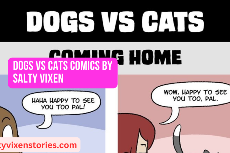 dogs vs cats comics by salty vixen