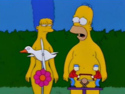 simpsons natural born kissers