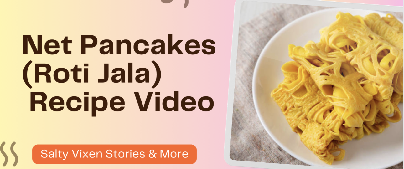 Net Pancakes Roti Jala Recipe Video Salty Vixen