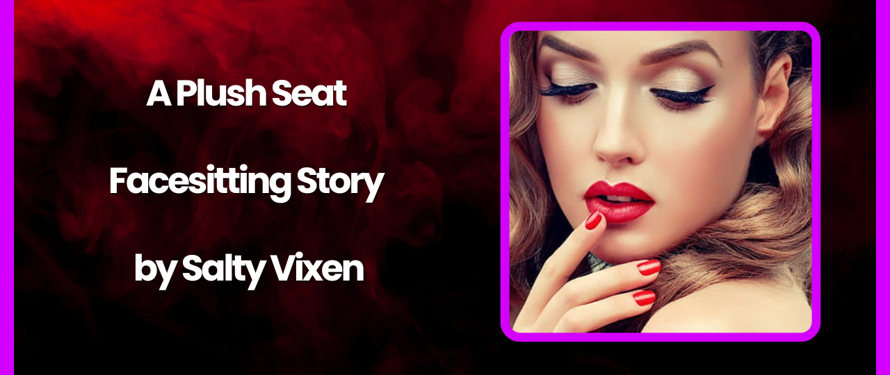 A Plush Seat Facesitting Story by Salty Vixen