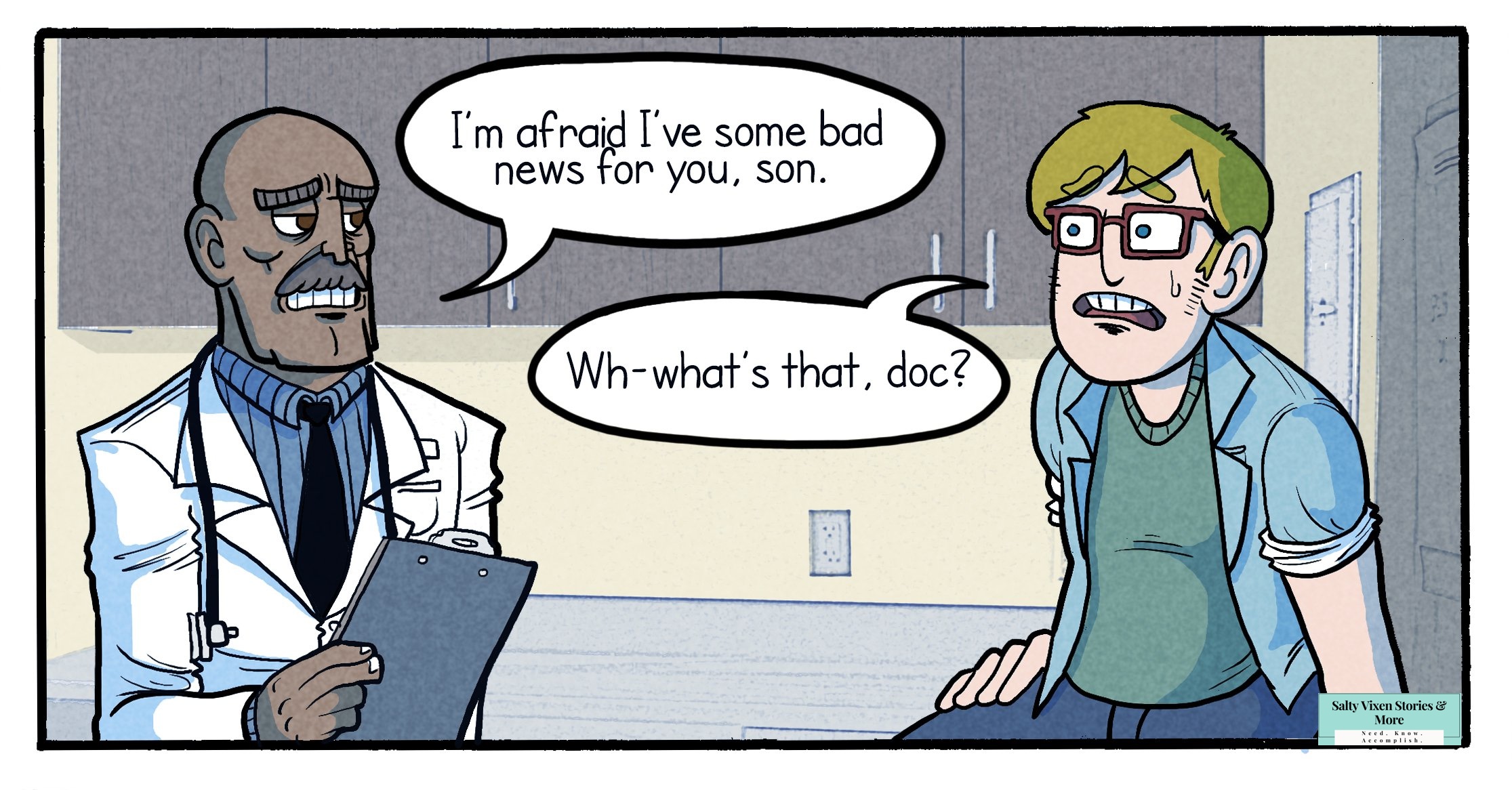 What Going to the Doctor is Like as an Adult Comics - Salty doc1