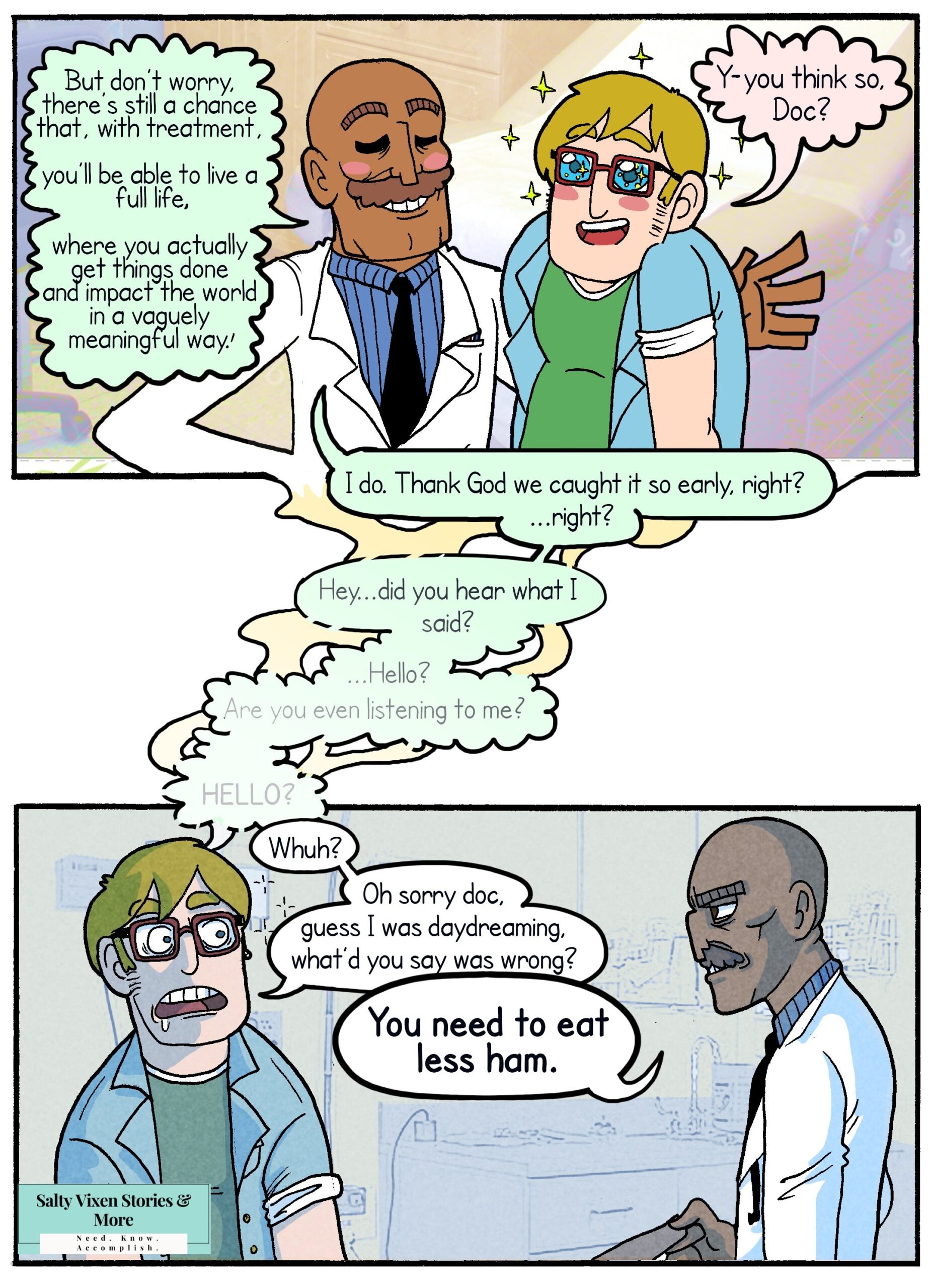What Going to the Doctor is Like as an Adult Comics - Salty doc3 scaled