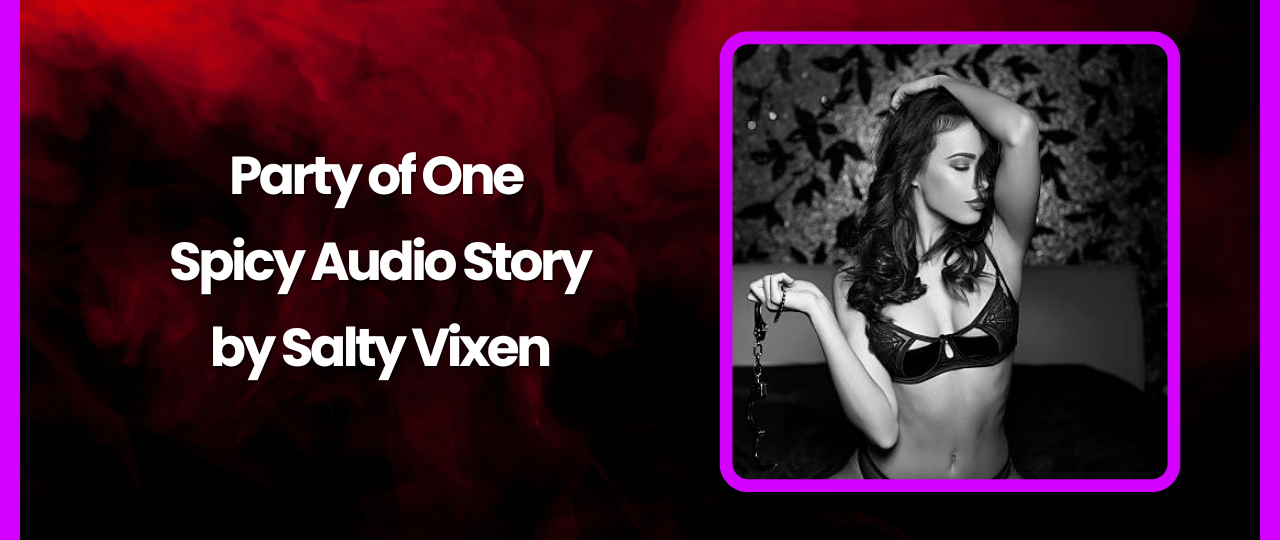 Party Of One Audio Erotica Story by Salty Vixen