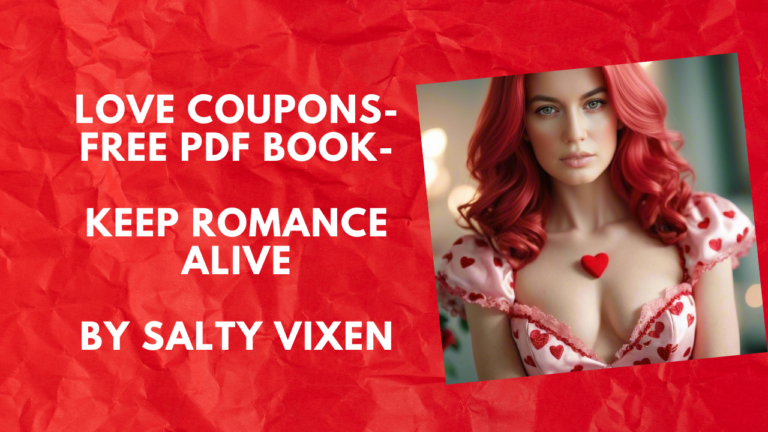 Love Coupons- FREE PDF Book-Keep romance alive by Salty Vixen