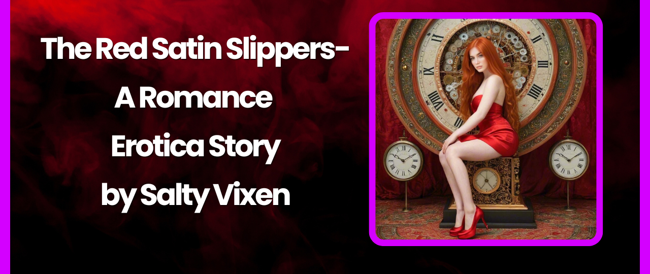The Red Satin Slippers A Romance Erotica Story by Salty Vixen