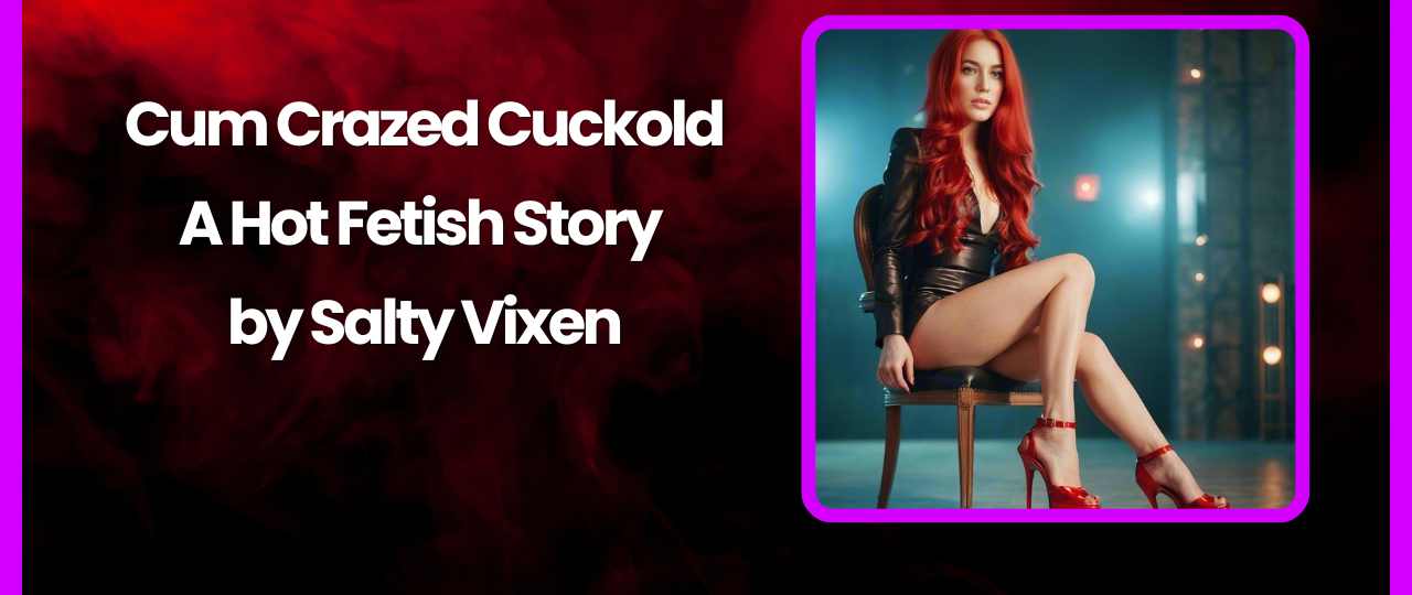 Cum Crazed Cuckold A Hot Fetish Story by Salty Vixen