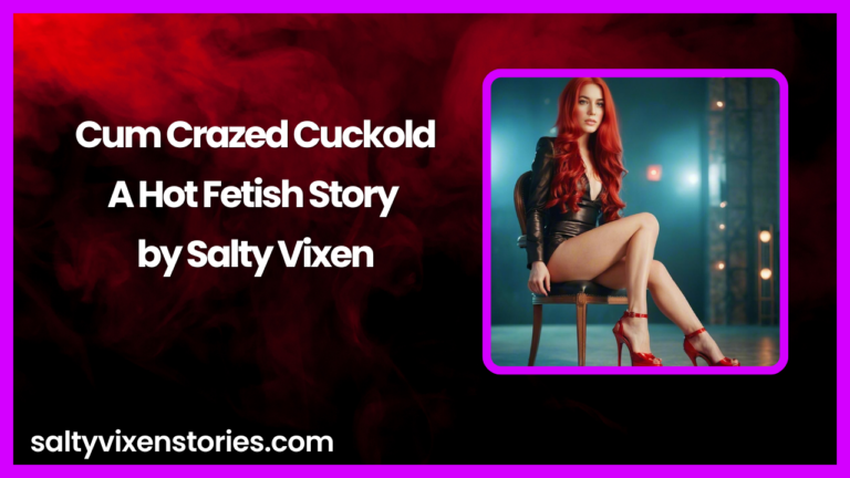 Cum Crazed Cuckold-A Hot Fetish Story by Salty Vixen