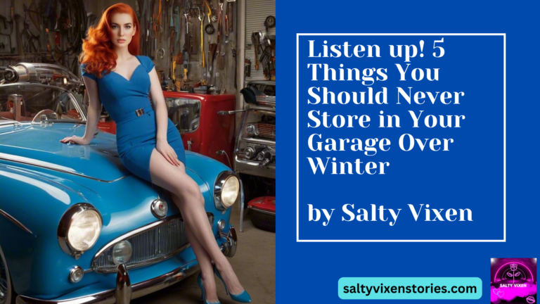 Listen up! 5 Things You Should Never Store in Your Garage Over Winter
