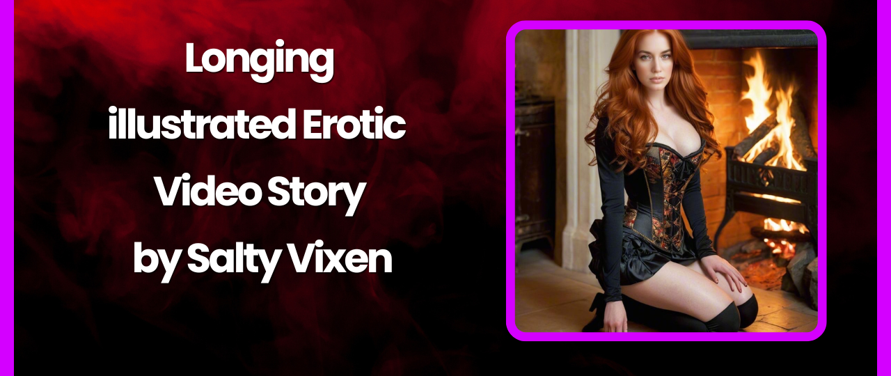 Longing illustrated Erotic Video Story by Salty Vixen