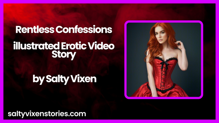 Rentless Confessions illustrated Erotic Video Story by Salty Vixen