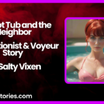 The Hot Tub and the Neighbor A Exhibitionist Voyeur Story by Salty Vixen