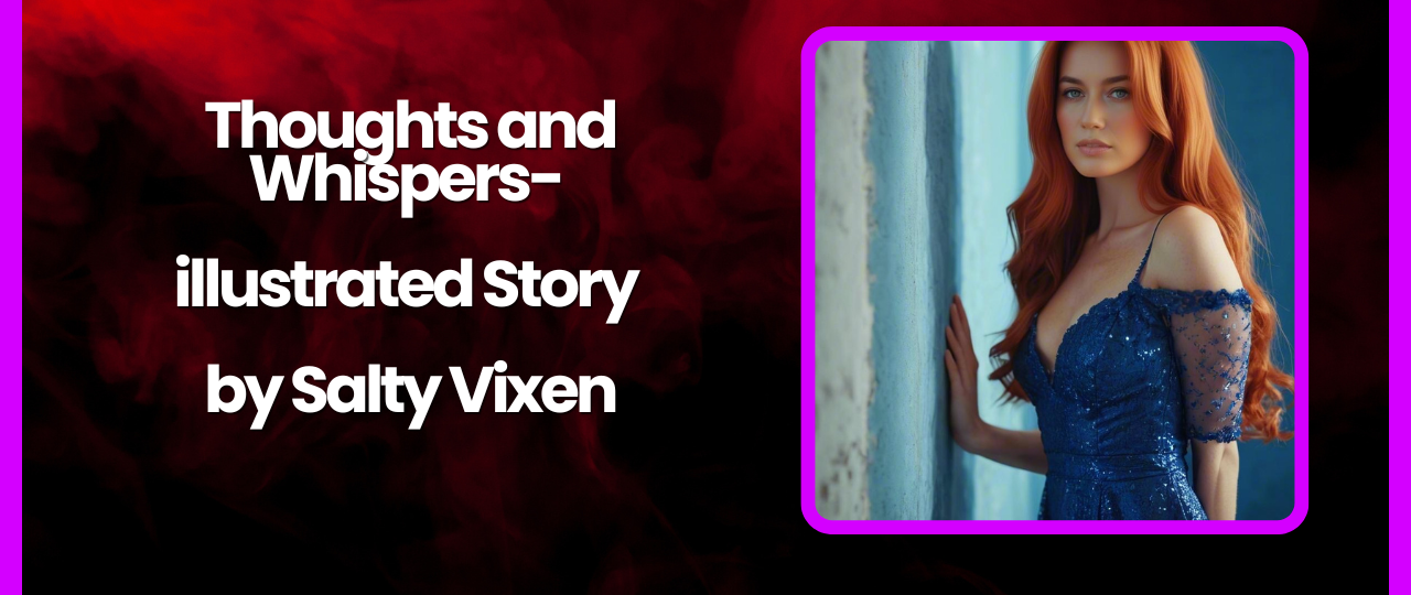 Thoughts and Whispers illustrated Story by Salty Vixen