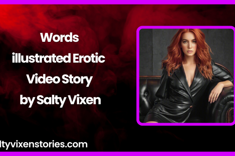 Words illustrated Erotic Video Story by Salty Vixen