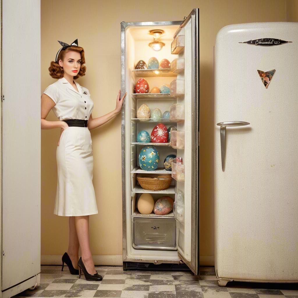 eggs in freezer salty