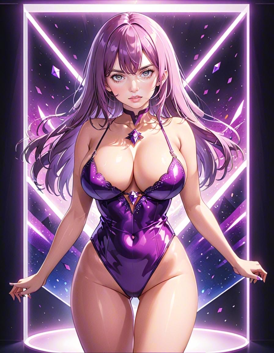 purple diamond bra salty