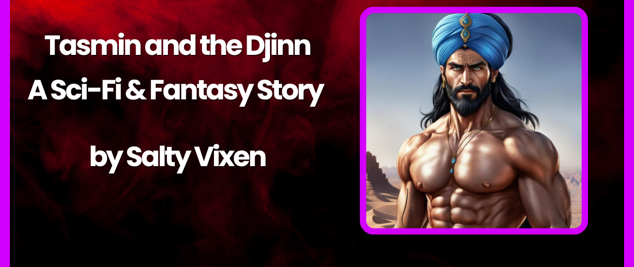 Tasmin and the Djinn A Sci Fi Fantasy Story by Salty Vixen