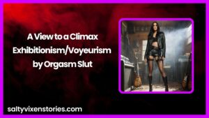 A View to a Climax-Exhibitionism/Voyeurism by Orgasm Slut