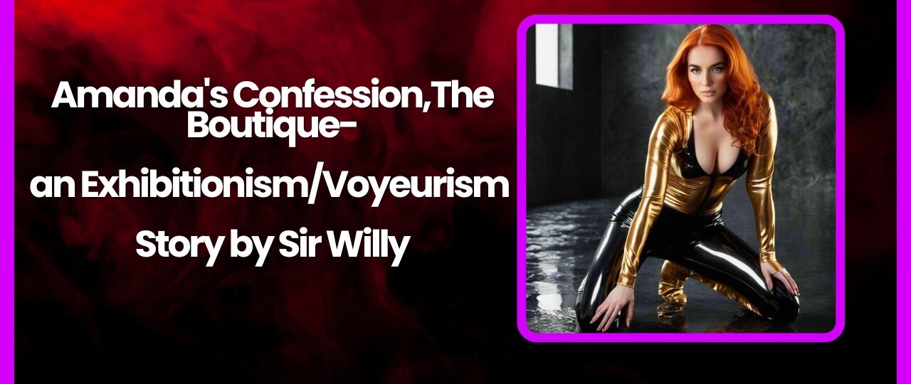 Amandas ConfessionThe Boutique an ExhibitionismVoyeurism Story by Sir Willy