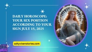 Daily Horoscope: Your Sex Position According to Your Sign July 15, 2025