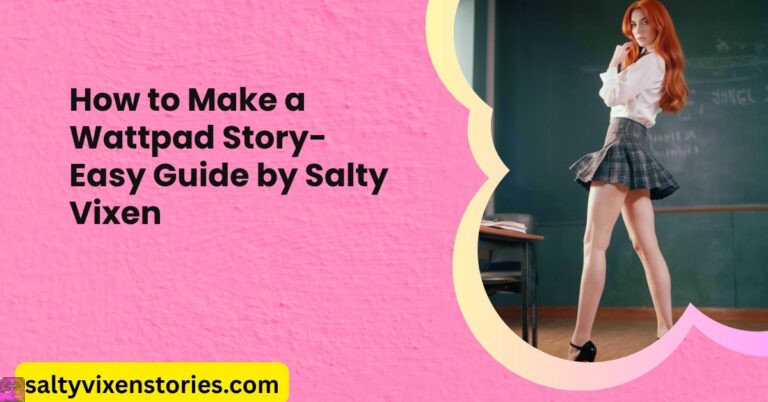How to Make a Wattpad Story-Easy Guide by Salty Vixen