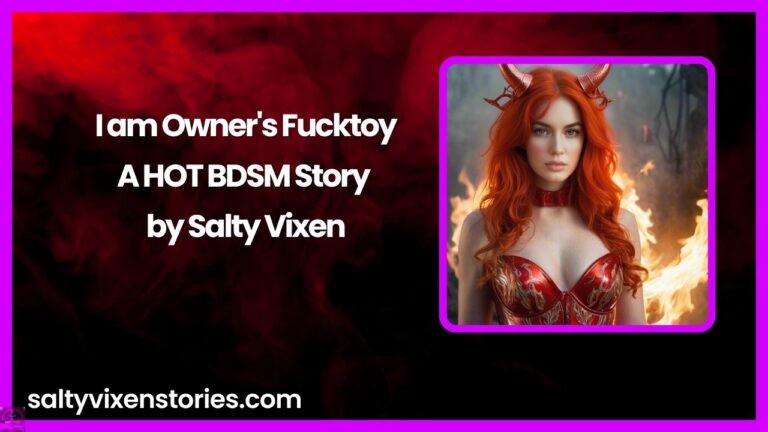 I am Owner’s Fucktoy-A HOT BDSM Story by Salty Vixen