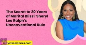 The Secret to 20 Years of Marital Bliss? Sheryl Lee Ralph’s Unconventional Rule