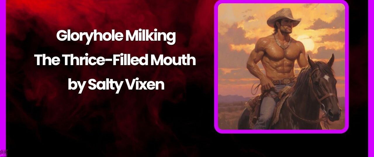 Gloryhole Milking The Thrice Filled Mouth by Salty Vixen