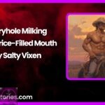 Gloryhole Milking The Thrice Filled Mouth by Salty Vixen