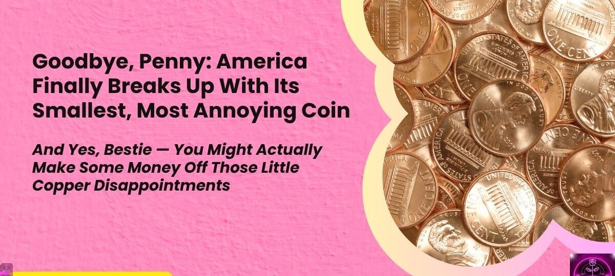 Goodbye PennyAmerica Finally Breaks Up With Its Smallest Most Annoying Coin